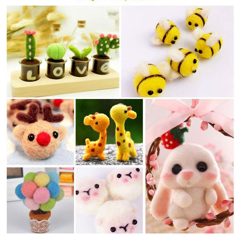 أداة فيلت 7 إبر بمقبض PVC وهيكل من سبائك معدنية