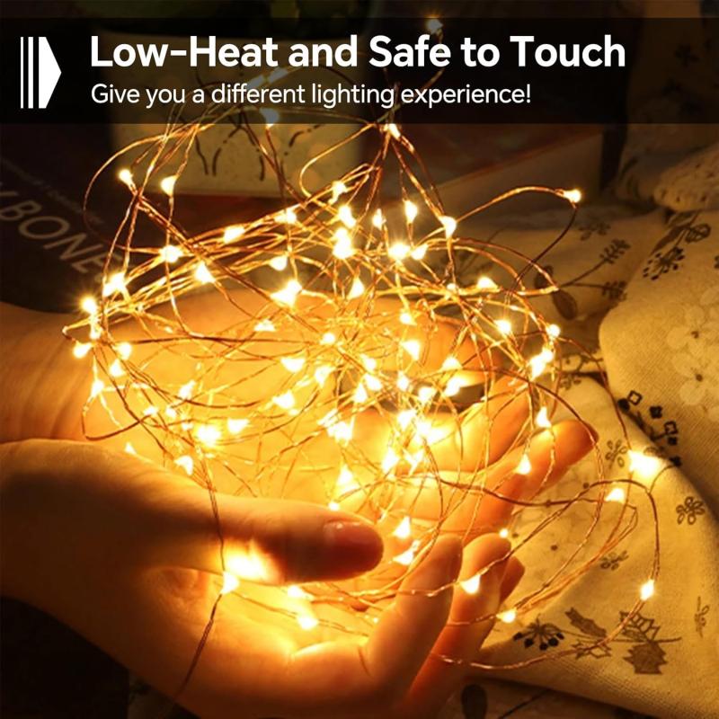 إضاءة سلك LED للزينة 20 لمبة