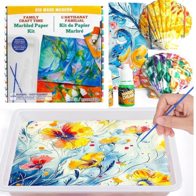 Magic Water Marbling Paint Kit for Kids