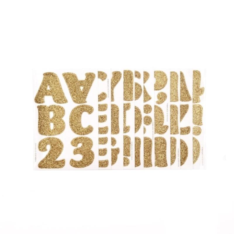 ملصقات حروف وأرقام جلتر ArtSkills للملصقات والمشاريع
