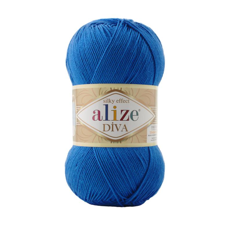 Alize Diva Hand Knitting Yarn - Microfiber Acrylic