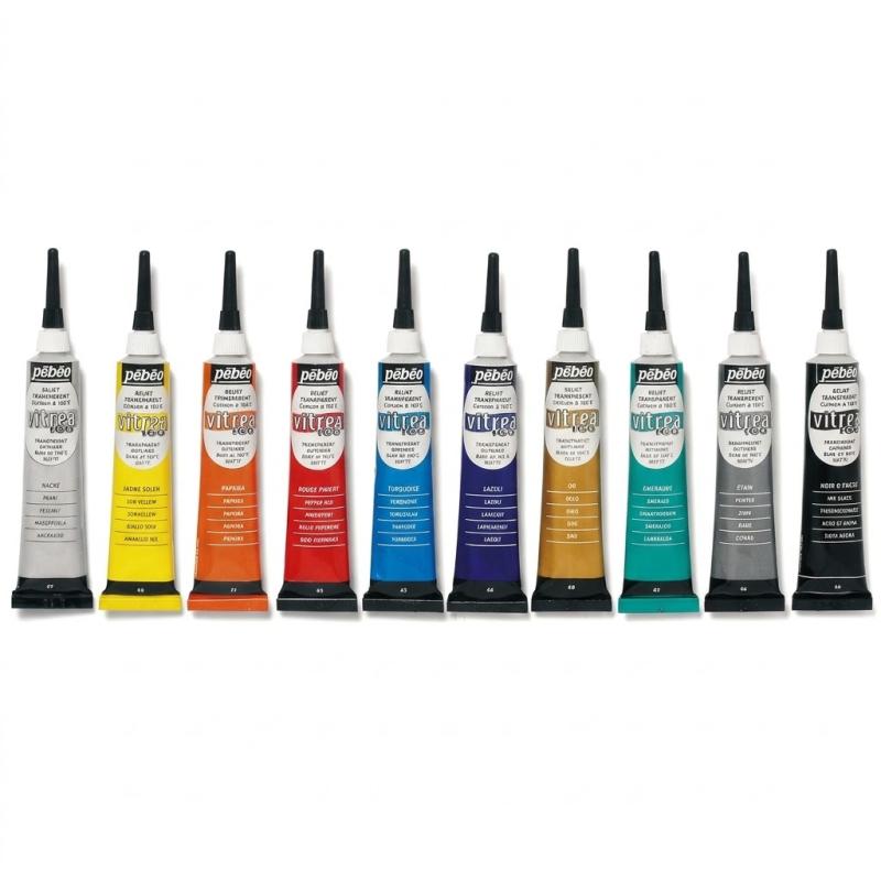 بيبيو فيتريا 160 أوتلاينر بارز 20 مل – لون للرسم على الزجاج