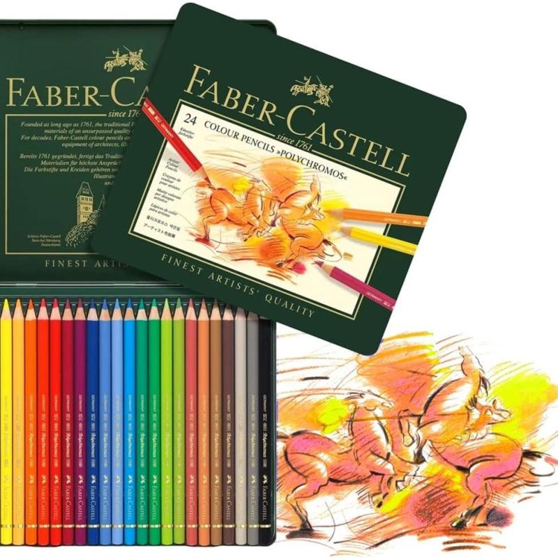 Faber-Castell Polychromos tin of 24