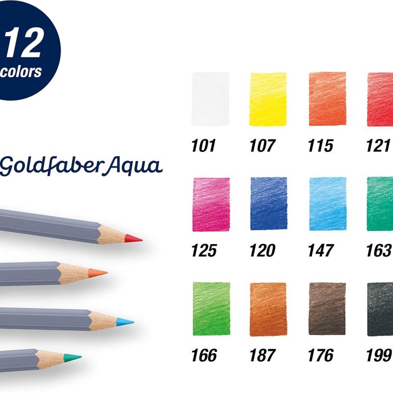 Goldfaber Aqua watercolor pencil 12
