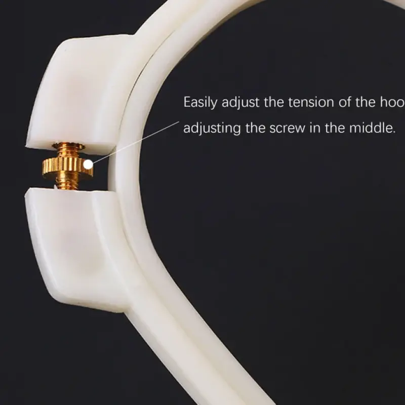 طارة تطريز بلاستيكية مستطيلة