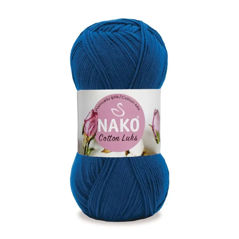 NAKO Cotton Luks – Soft Yarn for Elegant Knitting and Crochet