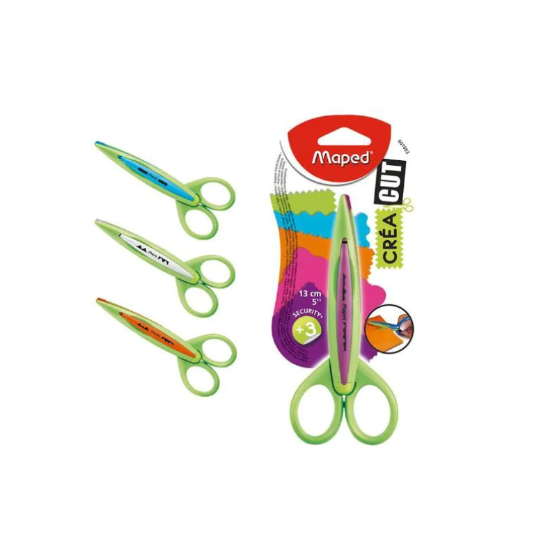 Maped CreaCut Security Scissors 13cm