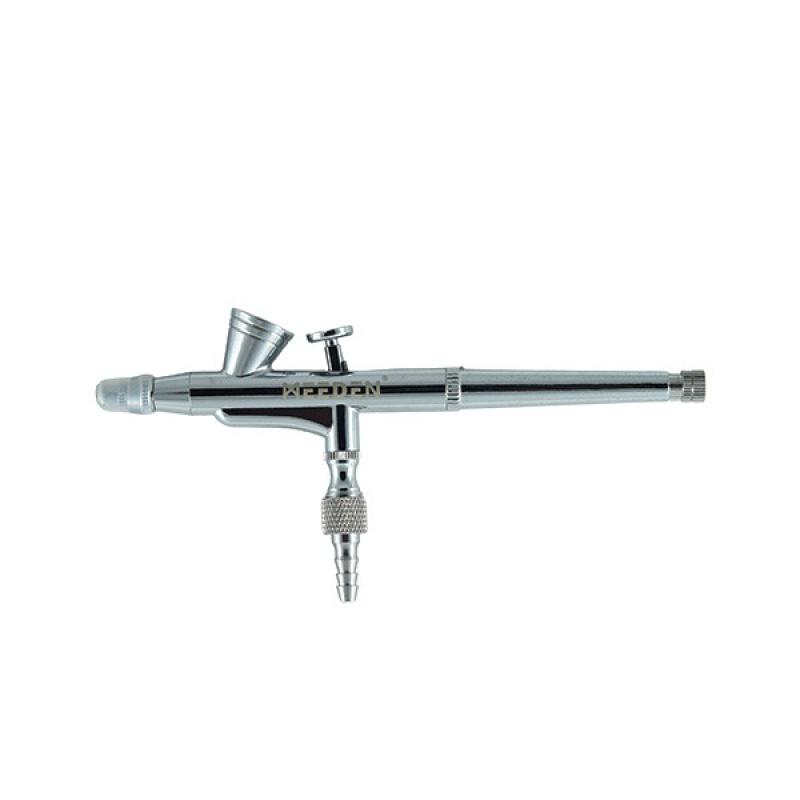 MEEDEN Airbrush Spray Gun Kit 3 Needle Sizes Dual Action Paint Guns